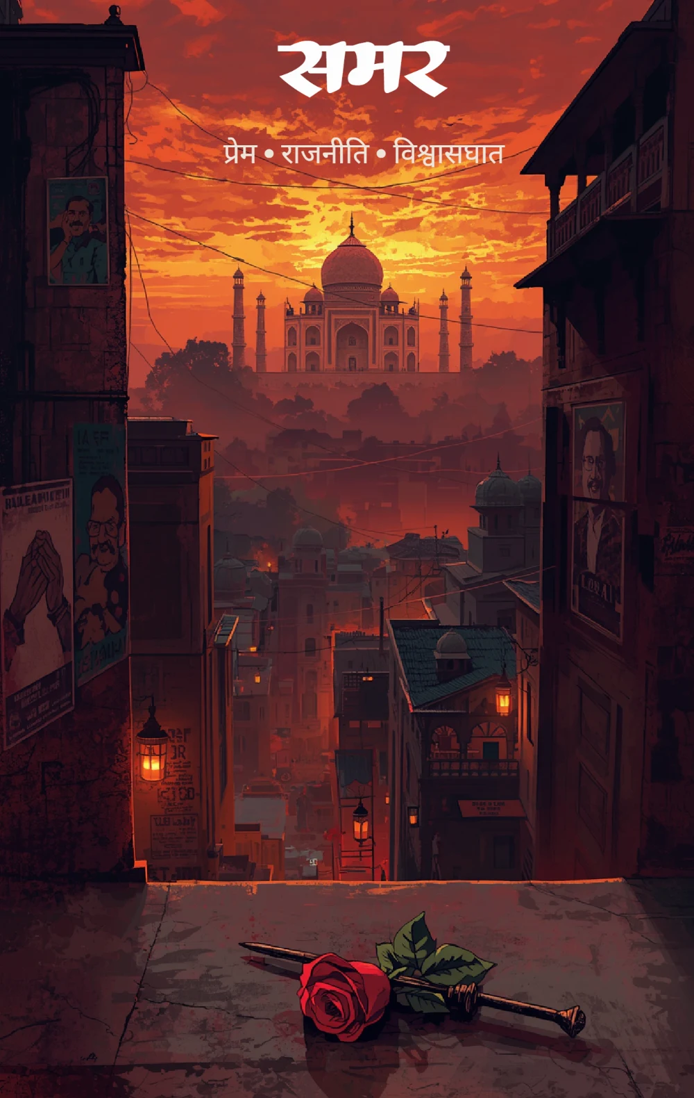 Samar (समर) Hindi book cover